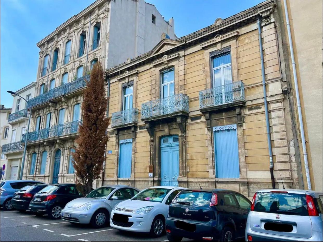 Appartement Du Forum,La Gare, 50 M2 , Climatisation, Garage, Cour Narbonne Extérieur photo